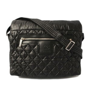 CHANEL Messenger Bag Coco Cocoon Black